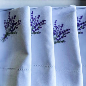 Serviettes vintage florales Serviettes en tissu pour mariage Serviettes personnalisées - Product Image 1