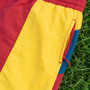 Shorts imperméables coupe-vent à taille élastique, séchage rapide, avec poches, pour la randonnée en extérieur, 100% nylon. - Product Image 3