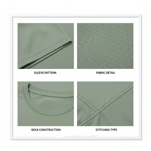 T-shirt en coton pur délavé style streetwear surdimensionné 2026, écologique, 250 g/m², vente en gros - Product Image 6