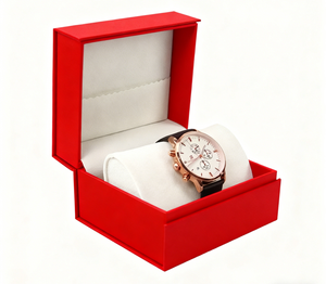 Boîte de rangement pour montres de voyage de luxe avec logo personnalisé, en cuir PU, boîte de présentation pour montres, de haute qualité - Product Image 6