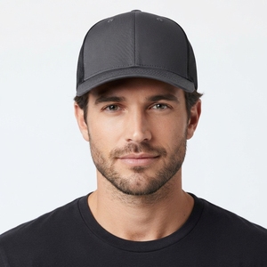 หมวกแก๊ปทรง Trucker แบบ 6 แผง ผ้าโพลีเอสเตอร์ 100% รุ่น CustomTwo-Tone ตาข่าย Richardson 112 ทรงโค้ง สำหรับโฆษณา ใช้ได้ทั้งชายและหญิง - Product Image 1