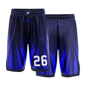 Men's Custom Sublimated Basketball Shorts Breathable Quick Dry Team Sportswear OEM ODM Wholesale Supplier - Product Image 4