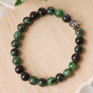 High Quality Ruby fuchsite <b>Beads</b> Buddha <b>Bracelet</b> Romantic Gift Fashion Charm Jewelry for <b>Men</b> Women Energy Meditation - Product Image 6