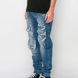Jeans en denim pour hommes de haute qualité, fabriqués au Pakistan, OEM ODM, design personnalisé, vente en gros de pantalons en denim pour hommes - Product Image 4