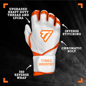 Gants de frappe de baseball de haute qualité, design en cuir souple inspiré de Bruce Bolt, pour un contrôle maximal du bâton. - Product Image 3