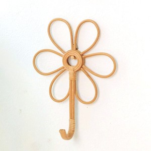 ชุดตะขอแขวนหวายทำมือราคาถูก ขายดี ตะขอแขวนผนังไม้ธรรมชาติ - Product Image 5