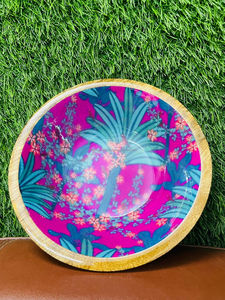 Handcrafted Wooden <b>Bowl</b> Durable and Stylish Perfect for Serving Salads Fruits <b>Snacks</b> or as Decorative Centerpiece Ideal - Product Image 4