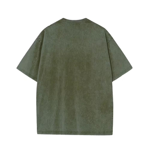 Conjunto Casual Personalizado para Hombre, Fabricante de Camisetas de Algodón y Pantalones Cortos Cargo, Verano, OEM, Marca Privada, Venta al Por Mayor, ACID WASH - Product Image 2