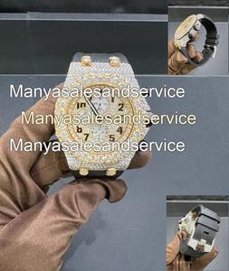 Reloj de Lujo para Hombre de Acero Inoxidable de Alta Calidad con Cuarzo, Estilo Hip Hop, Esfera con Diamantes, Caja Blanca, Resistente al Agua 10 Bar - Product Image 5