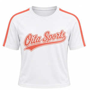 เสื้อเชียร์ไวท์คอรัลเชียร์เจอร์ซีย์แขนสั้นชุดกีฬาทีมกีฬาเสื้อเชิ้ตชุดฝึกซ้อมประสิทธิภาพสูงสำหรับกิจกรรมเชียร์ลีดเดอร์ - Product Image 1