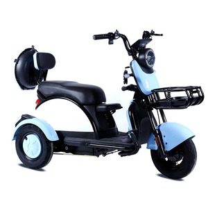 Triciclo Eléctrico de 3 Ruedas, 12 Pulgadas, 600W, 48V, Pantalla LED, Diseño Atractivo, Ideal para Familias - Product Image 2