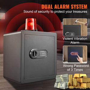 Coffre-fort domestique en acier de 1,8 pieds cubes avec clavier numérique, ignifuge, 2 clés et serrures intelligentes pour la protection de la maison - Product Image 5