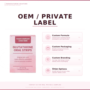 Suministro Directo de Fábrica, Tiras Orales de Glutatión, Fabricante de Marca Privada - Product Image 2