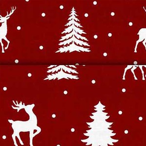 Red Color Christmas Printed Design <b>Kitchen</b> <b>Apron</b> Eco-friendly Lightweight 100% Cotton <b>Kitchen</b> Bib <b>Apron</b> for Christmas. - Product Image 3