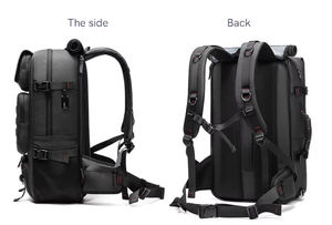 Water Resistant Tactical Travel <b>Backpack</b> Roll Top Compression Straps <b>Multi</b> <b>Compartment</b> Outdoor Rucksack - Product Image 4