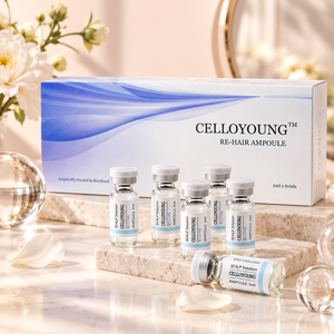 Ampolla para el Cuero Cabelludo con Péptidos y Ácido Hialurónico, Hidratante y Nutritiva, 2 ml, 6 Ampollas, Solución para el Cuero Cabelludo - Product Image 4