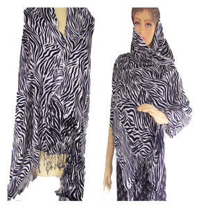 Elegant Animal Print Viscose Scarf Lightweight Soft Fashion <b>Wrap</b> <b>Shawl</b> Stylish Leopard Pattern Neck Head Scarf for Women Casual - Product Image 3