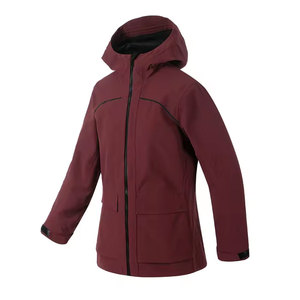 Veste de sport softshell respirante et imperméable en toile, à capuche, avec fermeture éclair, pour homme, hiver, BRUIT INDUSTRIES - Product Image 5