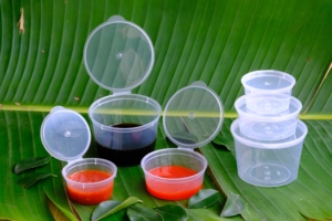 <b>Clear</b> PP Disposable Sauce Cup 1oz with Leak Proof Lid, Custom Colors, OEM ODM, Sample Available, Vietnam - Product Image 5