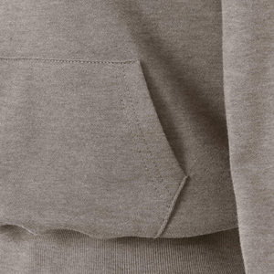 Haut court à capuche pour femme en polaire douce, pull à manches longues, décontracté, pour le fitness, la gym, le streetwear, la mode, OEM ODM Marque Privée Front - Product Image 6