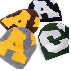 Gorros de lana de última moda fabricados en Pakistán, de color liso, con logotipo personalizado, para adultos. - Product Image 5