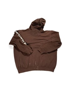 Sweat à capuche personnalisé pour homme, coupe ample, effet délavé, avec fermeture éclair, impression numérique motif dessin animé, coupe carrée, effet vieilli, 100% coton - Product Image 3