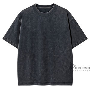 Nueva Camiseta de Manga Larga para Hombre, Estilo Casual, Lavado Ácido, Personalizable, de Alta Calidad, Algodón/Poliéster, Holgada y Transpirable - Product Image 2