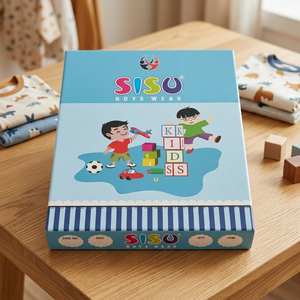 Custom Printed Kids Gift Packaging <b>Box</b> | Eco Friendly Paper Luxury Garment <b>Box</b> for Clothing Toy Packaging Manufacturer Supplier - Product Image 2