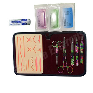 Kit Completo de Práctica de Sutura Médica para Estudiantes, Instrumentos de Sutura para Estudiantes, Kit de Práctica de Sutura para Veterinarios - Product Image 1
