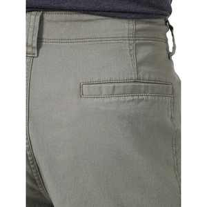 Men's Shorts Olive Green Cargo Shorts Mid Waist Cotton Casual Bermuda Style With Pockets Breathable Woven Fabric Button Fly ODM - Product Image 4