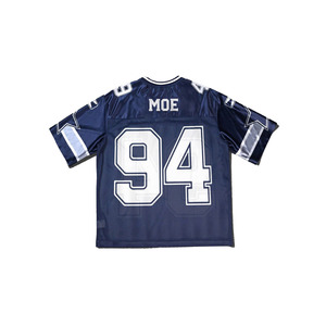 Maillot de football américain pour femme, haut court en maille, personnalisé, respirant, streetwear, sexy, coupe ample, t-shirt de sport, tenue d'entraînement OEM/ODM - Product Image 3