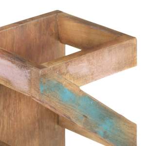 ชั้นวางไวน์ไม้เนื้อแข็งรีไซเคิลสำหรับ 5 ขวด ชั้นวางโชว์ระดับพรีเมียม - Product Image 5