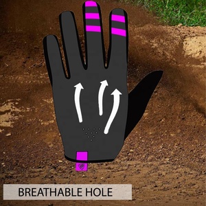 Gants d'équitation de motocross durables | Gants MX haut de gamme | Gants de vélo de montagne toutes saisons pour les cyclistes 128 - Product Image 5