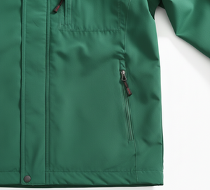 Blouson Bomber Professionnel Coupe-Vent pour Homme en Toile Décontracté Ample à Capuche Col Montant Fermeture Éclair Printemps Automne Hiver - Product Image 4