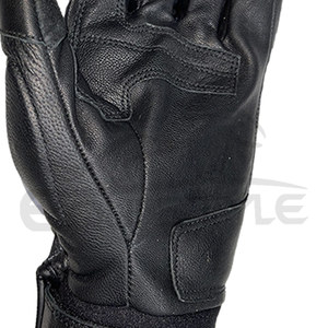 Gants de moto en cuir noir, à doigts entiers, antidérapants, de protection pour motards, coupe-vent, pour sports de plein air, gants de moto OEM - Product Image 6