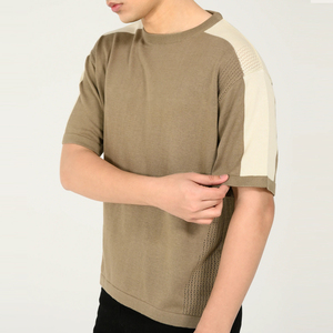 เสื้อยืดโอเวอร์ไซส์ผู้ชาย พรีเมียม เนื้อผ้าหนา ทรงหลวม ไหล่ตก 100% ผ้าฝ้าย เสื้อยืดผู้ชาย - Product Image 3