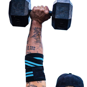 Bandes de compression élastiques réglables pour le coude, idéales pour la gym et l'entraînement, soutien flexible pour la musculation, prix abordable, OEM - Product Image 3