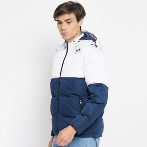 <b>Top</b> Selling Custom Mens Outdoor <b>Bubble</b> Puffer Jacket with Stand Collar and Front Logo Waterproof Breathable Winter Jacket - Product Image 2