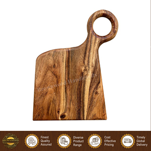 Fabricant indien de planches à charcuterie en bois multi-usages, design unique, meilleure qualité, planche à découper en bois d'acacia - Product Image 5