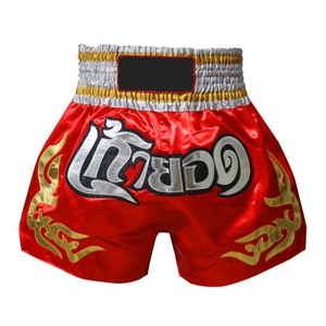 กางเกงมวยไทย MMA คิกบ็อกซิ่ง กางเกงศิลปะการต่อสู้ ผลิตจากโรงงาน ขายส่ง ออกแบบเองได้ กางเกง MMA ยืดหยุ่นสำหรับการต่อสู้ - Product Image 3