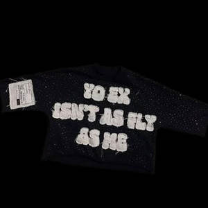 Ensemble deux pièces rétro à sequins pour homme - Tenue streetwear Y2K hip-hop avec t-shirt oversize à imprimé lettres et pantalon de survêtement décontracté - Product Image 5