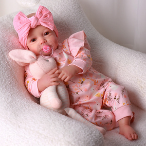 Muñeca Bebé Realista Carina de 20 Pulgadas de Babeside, Muñecas Bebé Reborn Adorables, Cuerpo de Vinilo Suave y Tela, Aspecto Realista, Venta al Por Mayor OEM - Product Image 5
