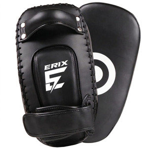 Protector de Patadas Curvo Profesional para Muay Thai, Cuero Genuino, Escudo de Golpeo para MMA, Resistente, para Entrenamiento de Kickboxing y Boxeo - Product Image 1