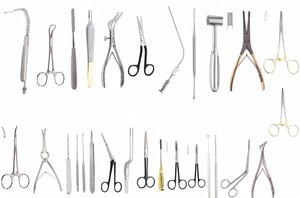 ชุดเครื่องมือผ่าตัดเสริมจมูก 46 ชิ้น ของ Azicon ทำจากสแตนเลสสตีล สำหรับศัลยกรรมพลาสติก ประกอบด้วยอุปกรณ์ตัดกระดูก ที่ถ่างเปิดโพรงจมูก และเครื่องมือขูด - Product Image 5