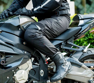 Bottes de moto pour hommes en cuir de vachette respirant, protection renforcée de la cheville, chaussures de motard, vente en gros, toutes saisons - Product Image 5
