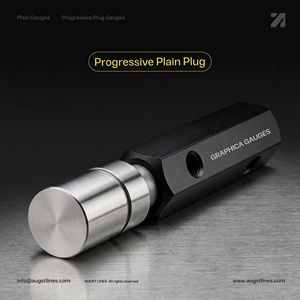 Jauge de calibrage progressive simple extrémité GO/NOGO, tolérance +-0.001/2, en acier trempé, jauge de limite cylindrique, jauge de calibrage combinée pour trous profonds - Product Image 3