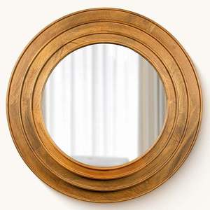 Premium Decorative Wall <b>Mirror</b> Modern Round <b>Hanging</b> <b>Mirror</b> for Living Room Bedroom Home Decor At Best Price - Product Image 1