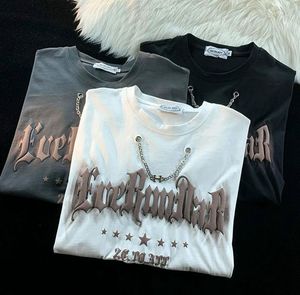 T-shirt pour homme avec impression 3D en relief, fournisseur OEM, tee-shirt en coton surdimensionné, vêtements streetwear personnalisés, logo imprimé en relief - Product Image 1