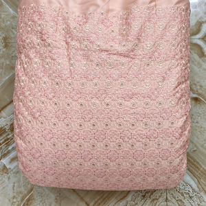 Tissu brodé SQ, tissu de soie brodé, tissu pour abaya, matière pour kaftan, approvisionnement en vêtements, fabrication de vêtements en gros, commerce - Product Image 3