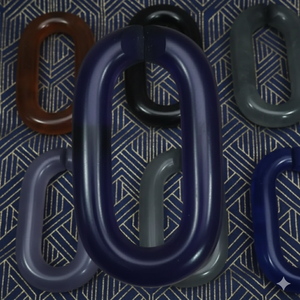 Modernos Adornos Decorativos Redondos Grandes para Pared, Decoración de Hogar de Lujo con Revestimiento de Hierro y Resina, Tipo Bola de Plástico Acrílico - Product Image 2